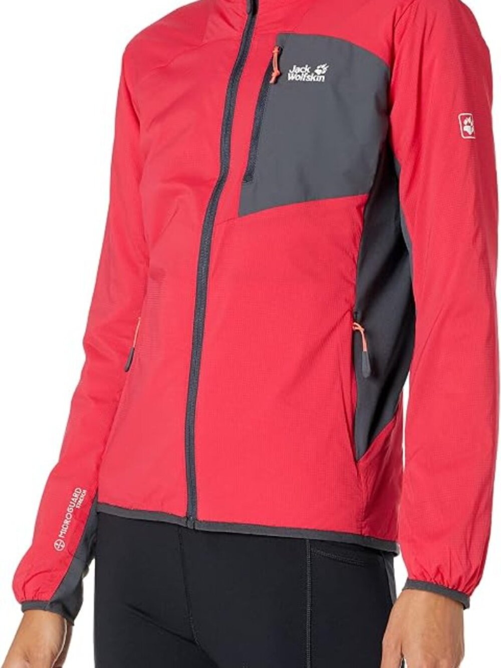 Jack Wolfskin Pink and‎ Black Women's Ski Softshell Jacket Size XS